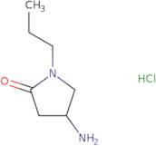 4-Amino-1-propylpyrrolidin-2-one hydrochloride