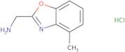 [(4-Methyl-1,3-benzoxazol-2-yl)methyl]amine hydrochloride