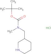 tert-butyl methyl(3-piperidinylmethyl)carbamate hydrochloride