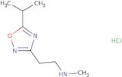 -2(5-Isopropyl-1,2,4-Oxadiazol-3-Yl)-N-Methylethanamine Hydrochloride