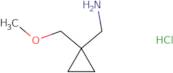 (1-Methoxymethyl-cyclopropyl)-methyl-amine hydrochloride