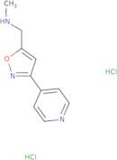 N-Methyl-1-[3-(4-pyridinyl)-5-isoxazolyl]methanamine dihydrochloride