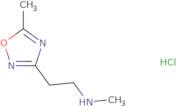 N-Methyl-2-(5-Methyl-1,2,4-Oxadiazol-3-Yl)Ethanamine Hydrochloride