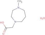 (4-Methyl-1,4-diazepan-1-yl)acetic acid hydrate