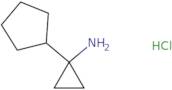 1-cyclopentylcyclopropan-1-amine hcl