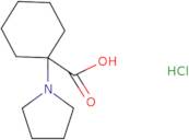 1-(1-Pyrrolidinyl)cyclohexanecarboxylic acid hydrochloride