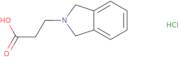 3-(1,3-Dihydro-2H-isoindol-2-yl)propanoic acid hydrochloride