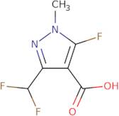 3-(difluoromethyl)-5-fluoro-1-methyl-1H-pyrazole-4-carboxylic acid