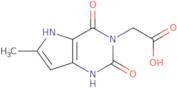 (6-Methyl-2,4-dioxo-1,2,4,5-tetrahydro-3H-pyrrolo[3,2-d]pyrimidin-3-yl)acetic acid