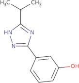 3-[5-(Propan-2-yl)-1H-1,2,4-triazol-3-yl]phenol