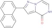 2-(Naphthalen-1-yl)-4H,5H-pyrazolo-[1,5-a]pyrazin-4-one