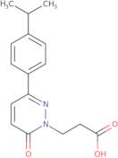 3-[3-(4-Isopropylphenyl)-6-oxopyridazin-1-yl]propanoic acid