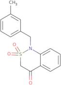 1-(3-Methylbenzyl)-1H-2,1-benzothiazin-4(3H)-one 2,2-dioxide