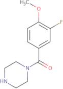 1-(3-Fluoro-4-methoxybenzoyl)piperazine