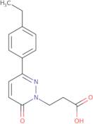 3-[3-(4-Ethylphenyl)-6-oxopyridazin-1(6H)-yl]propanoic acid