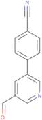 4-(5-Formylpyridin-3-yl)benzonitrile