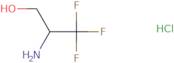 (2S)-2-Amino-3,3,3-trifluoropropan-1-ol HCl