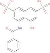 8-Benzamido-1-hydroxy-3,6-naphthalenedisulfonic acid