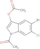 5-Bromo-6-chloroindolyl 1,3-diacetate
