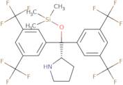 (S)-2-[Bis[3,5-bis(trifluoromethyl)phenyl](trimethylsilyloxy)methyl]pyrrolidine