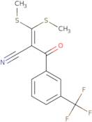 α-[Bis(Methylthio)Methylene]-B-Oxo-3-(Trifluoromethyl)-Benzenepropanenitrile