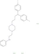 4-(4,4-Bis(4-fluorophenyl)butyl)-N-phenyl-1-Piperazineethanamine trihydrochloride