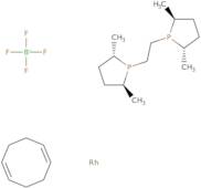 (-)-1,2-Bis((2S,5S)-2,5-dimethylphospholano)ethane(cyclooctadiene)rhodium(I) tetrafluoroborate