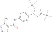 N-{4-[3,5-Bis(Trifluoromethyl)-1H-Pyrazol-1-Yl]Phenyl}-4-Methyl-1,2,3-Thiadiazole-5-Carboxamide