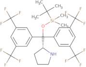 (2R)-2-[Bis[3,5-bis(trifluoromethyl)phenyl][[(1,1-dimethylethyl)dimethylsilyl]oxy]methyl]pyrrolidi…