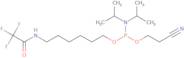 N,N-Bis(1-methylethyl)-phosphoramidous acid 2-cyanoethyl [6-[(2,2,2-trifluoroacetyl)amino]hexyl]...