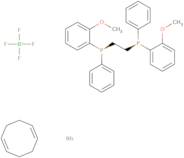 (S,S)-(+)-1,2-Bis[(2-methoxyphenyl)phenylphosphino]ethane(1,5-cyclooctadiene)rhodium(I) terafluoroborate