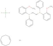 (R,R)-(-)-1,2-Bis[(2-methoxyphenyl)phenylphosphino]ethane(1,5-cyclooctadiene)rhodium(I) terafluoroborate