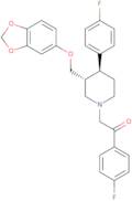 2-[(3R,4S)-3-(1,3-Benzodioxol-5-Yloxymethyl)-4-(4-Fluorophenyl)Piperidin-1-Yl]-1-(4-Fluorophenyl)E…