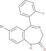7-Bromo-5-(2-fluorophenyl)-1,3-dihydrobenzo[e]-1,4-diazepin-2-one