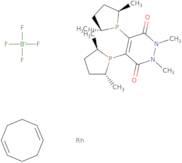 (-)-4,5-Bis[(2R,5R)-2,5-dimethylphospholano]-1,2-dihydro-1,2-dimethyl-3,6-pyridazinedione(1,5-cyclooctadiene)rhodium(I) tetrafluorob orate