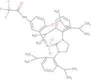 [1,3-Bis[2,6-bis(1-methylethyl)phenyl]-2-imidazolidinylidene]dichloro[[2-(1-methylethoxy)-5-[(2,2,2-trifluoroacetyl)amino]phenyl]met hylene]-ruthenium