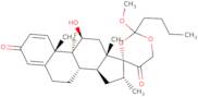 2-Butyl-9'-Fluoro-11'-Hydroxy-2-Methoxy-10',13',16'-Trimethylspiro[1,3-Dioxane-4,17'-6,7,8,11,12,14,15,16-Octahydrocyclopenta[a]Phen anthrene]-3',5-Dione