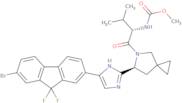 N-[(1S)-1-[[(6S)-6-[5-(7-Bromo-9,9-difluoro-9H-fluoren-2-yl)-1H-imidazol-2-yl]-5-azaspiro[2.4]he...