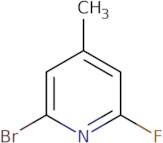 2-Bromo-6-fluoro-4-methylpyridine