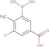 3-borono-5-fluoro-4-methylbenzoic Acid