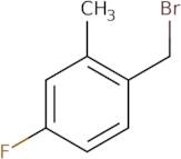 1-(bromomethyl)-4-fluoro-2-methylbenzene
