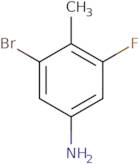 3-bromo-5-fluoro-4-methylaniline