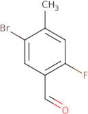 5-bromo-2-fluoro-4-methylbenzaldehyde