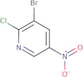 3-Bromo-2-chloro-5-nitropyridine