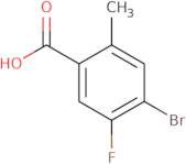 4-bromo-5-fluoro-2-methylbenzoic Acid