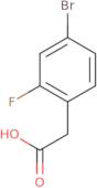 2-(4-bromo-2-fluorophenyl)acetic Acid