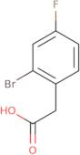 2-(2-bromo-4-fluorophenyl)acetic Acid