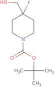 Tert-butyl 4-fluoro-4-(hydroxymethyl)piperidine-1-carboxylat