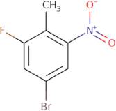 5-bromo-1-fluoro-2-methyl-3-nitrobenzene