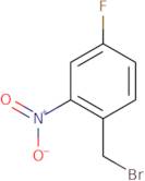1-(bromomethyl)-4-fluoro-2-nitrobenzene